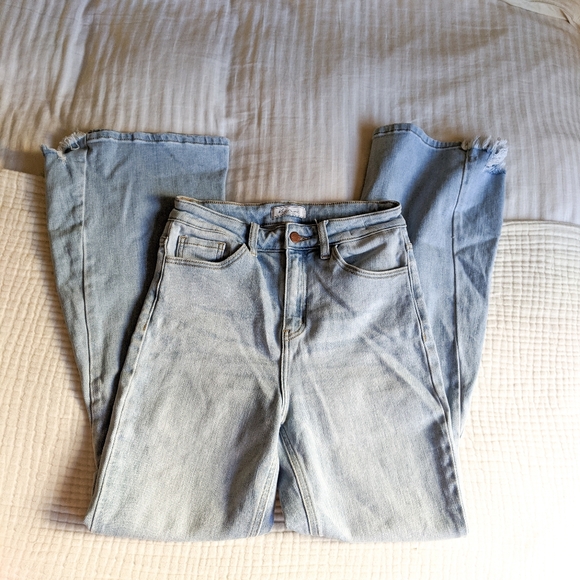 KanCan Ultra High Rise Flare Jeans Size 27 - Picture 3 of 12